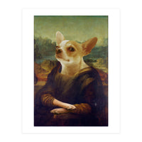 Mona Lisa Chihuahua (Print Only)