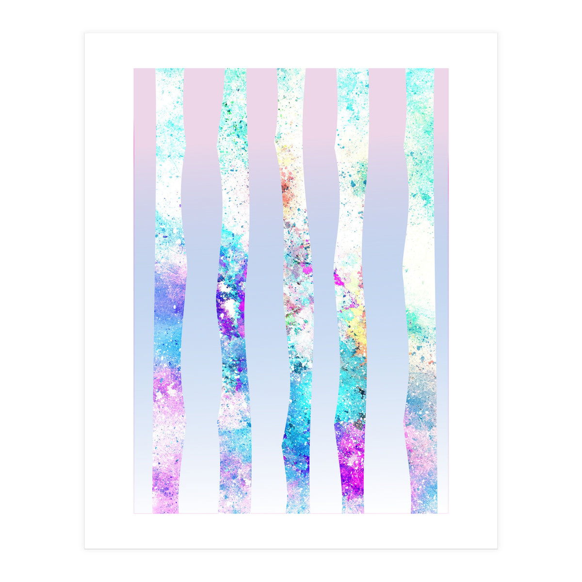 Watercolor Trees (Print Only)