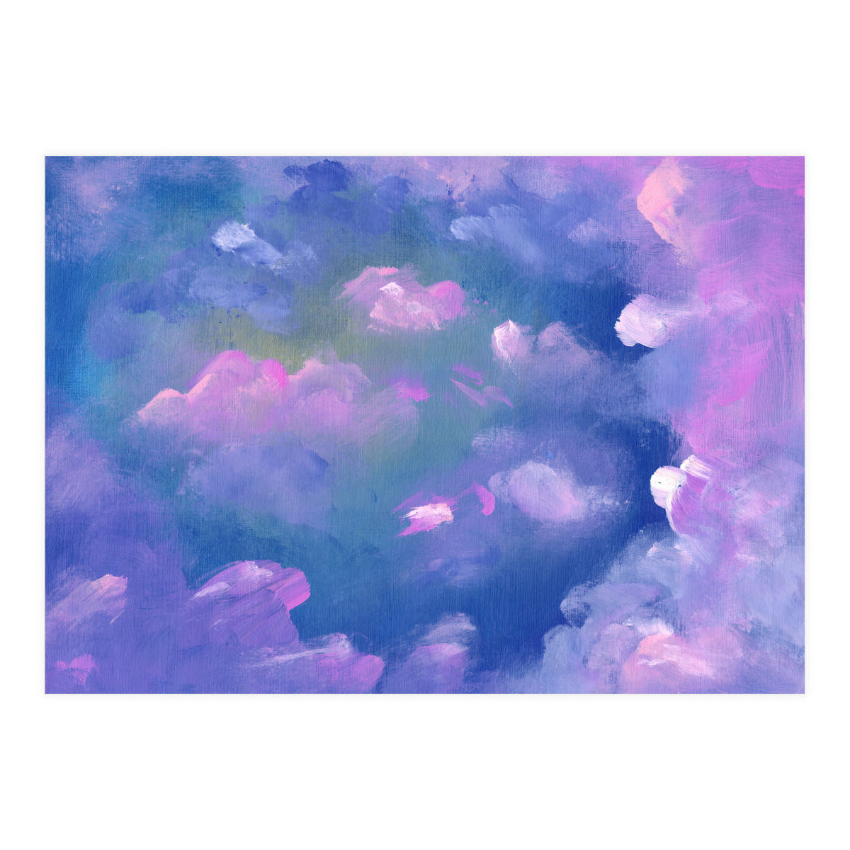 Galaxy flowers (Print Only)