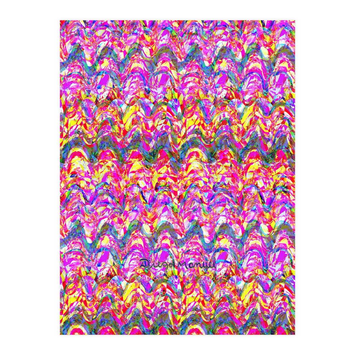 Pop abstract color full (Print Only)