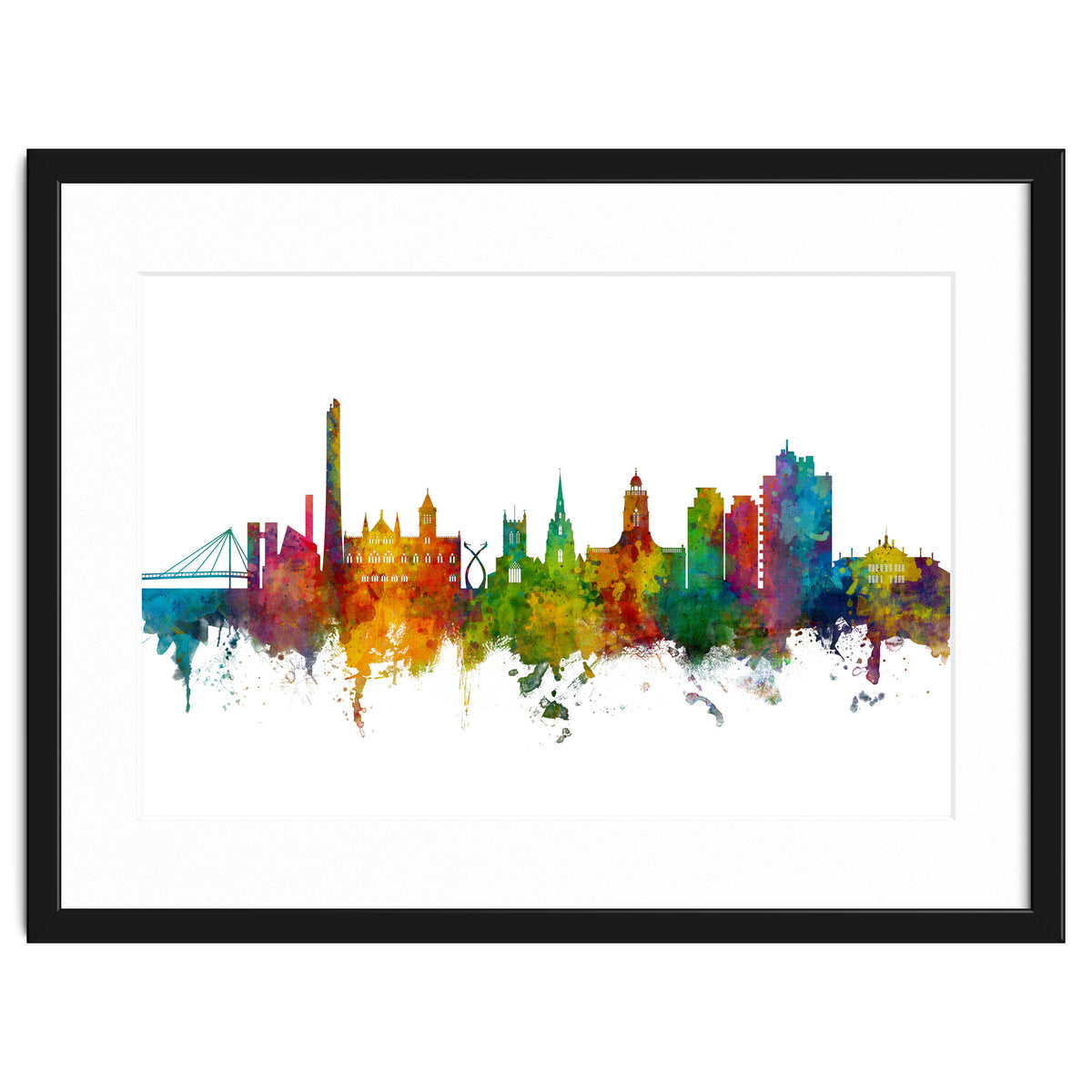 Northampton England Skyline