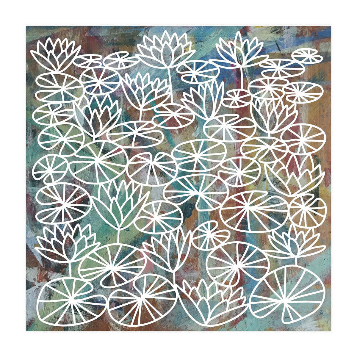 Waterlilies (Print Only)