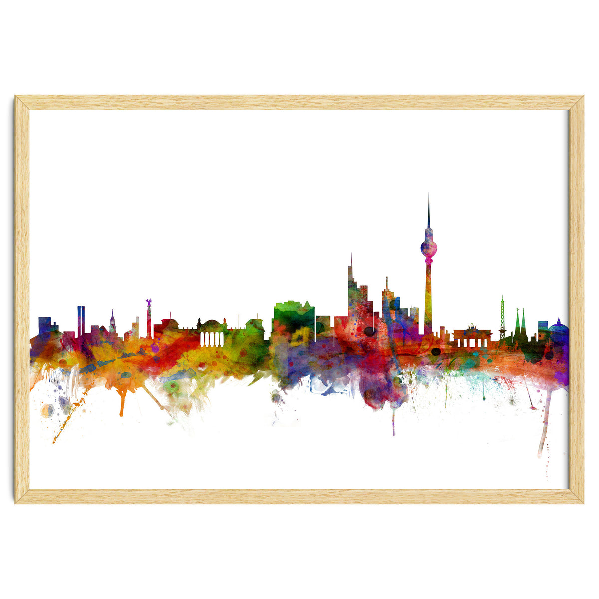 Berlin Germany Skyline