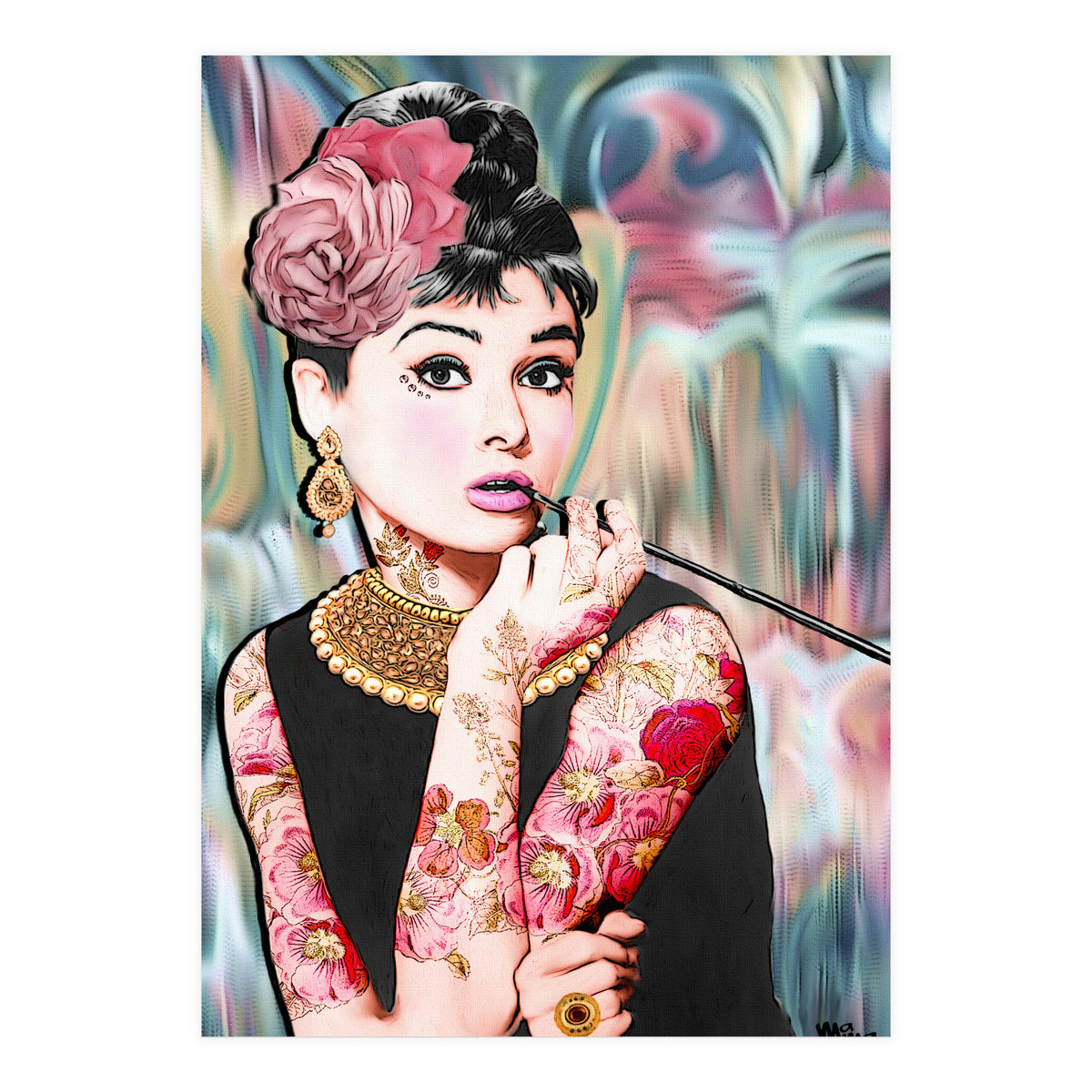 Tribute to Audrey (Print Only)