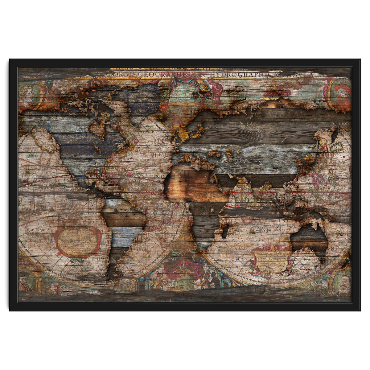 Reclaimed Map