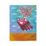 Mantel Rojo Y Viento (Print Only) thumbnail