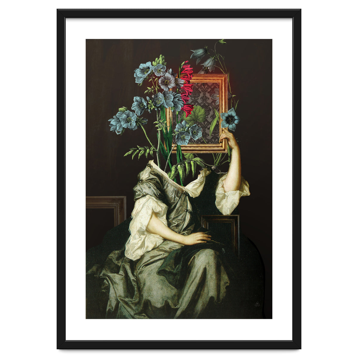 Florales Portrait Disatster