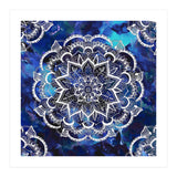 Queen Starring of Mandalas Navy (Print Only) thumbnail
