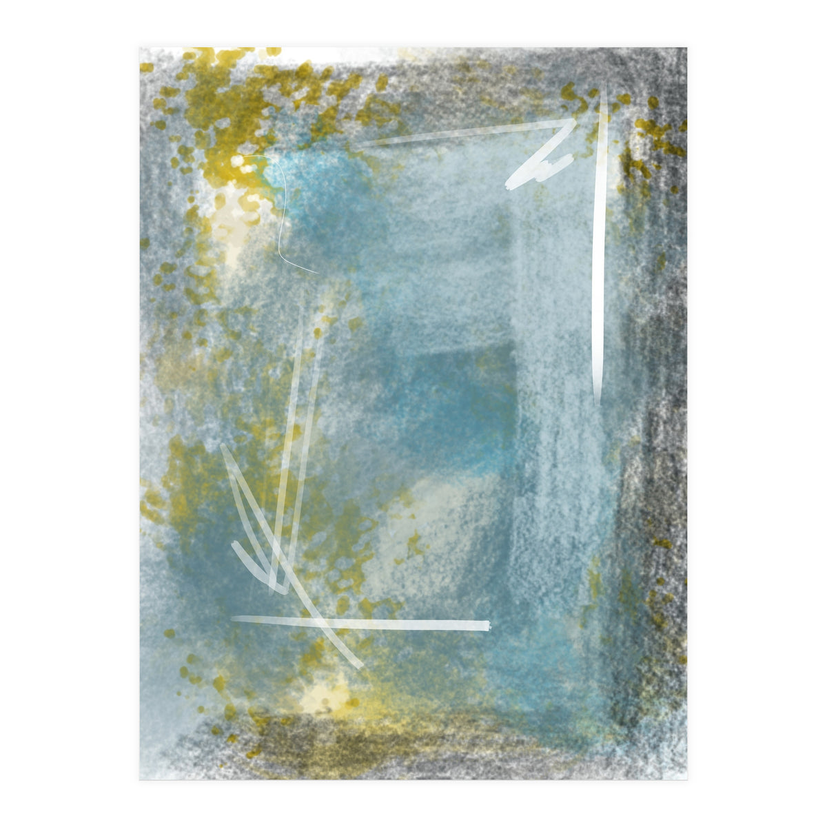 Abstract Green (Print Only)