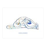 Seated Angle Pose (Print Only) thumbnail