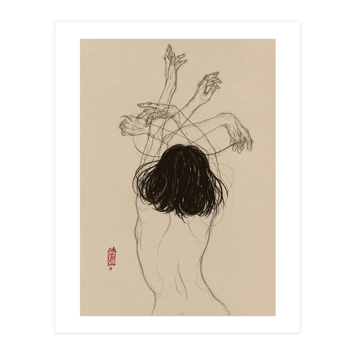 Dancing Alone, Together With You (Print Only)