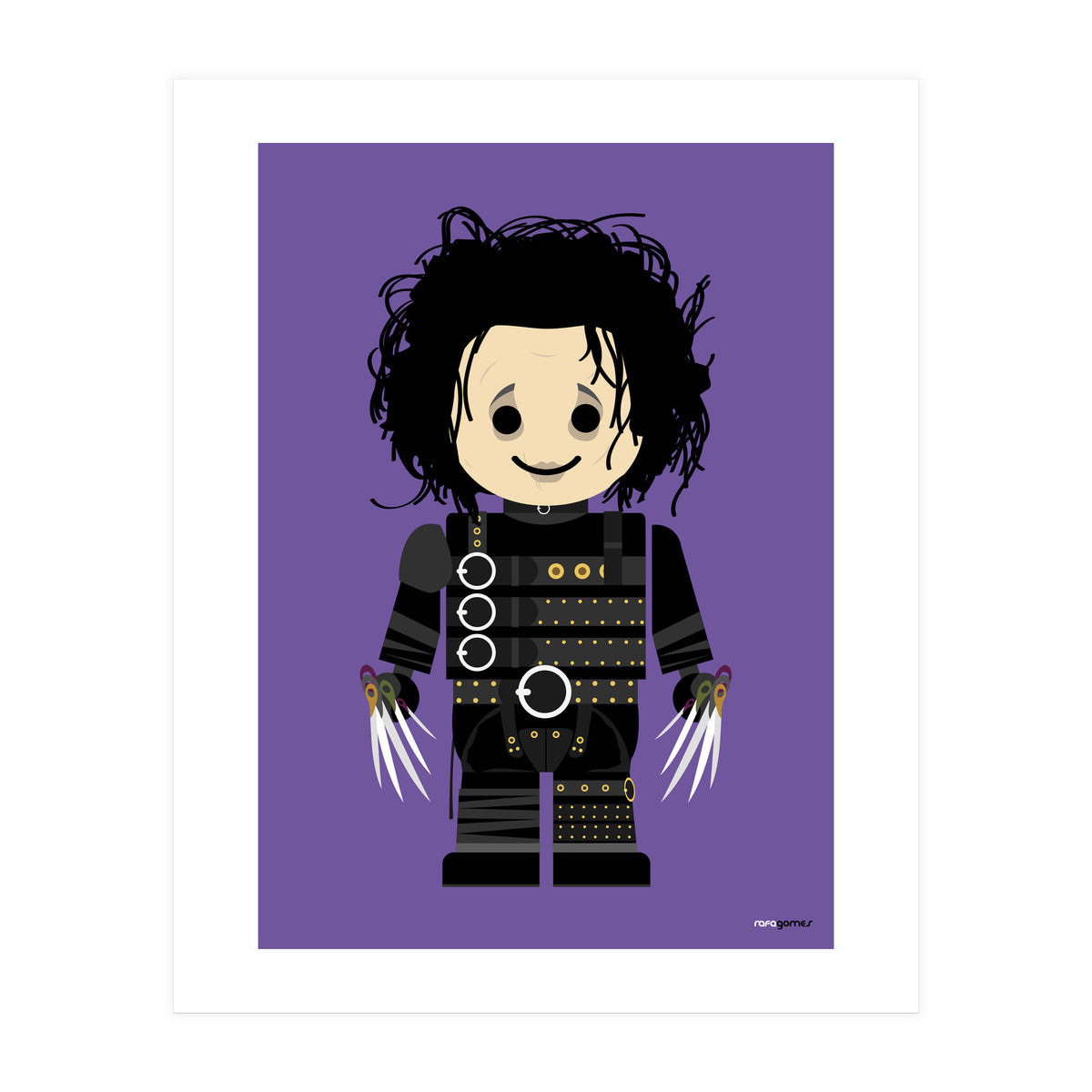 Edward Scissorhands Toy (Print Only)