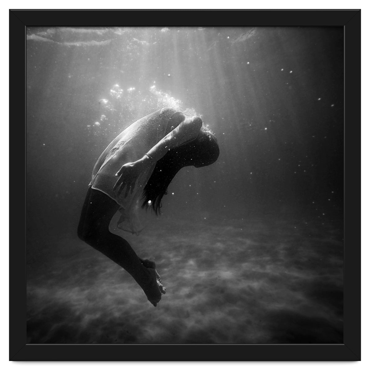 Woman Inside The Water