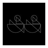 Kayakers | modern geometric (Print Only) thumbnail