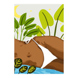 Is it Summer yet Modern Bohemian Black Woman, Bikini (Print Only) thumbnail
