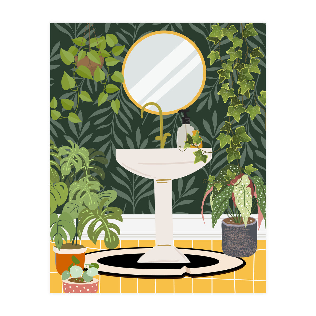 Botanical Sink (Print Only)