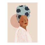 Lady with stripes (Print Only) thumbnail
