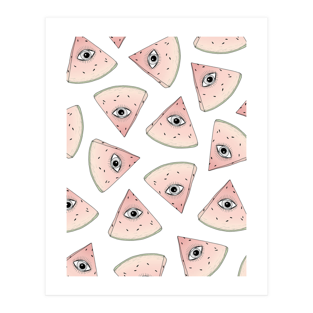 Curious Watermelon (Print Only)