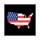 4th Of July, Patriot USA Map (Print Only) thumbnail
