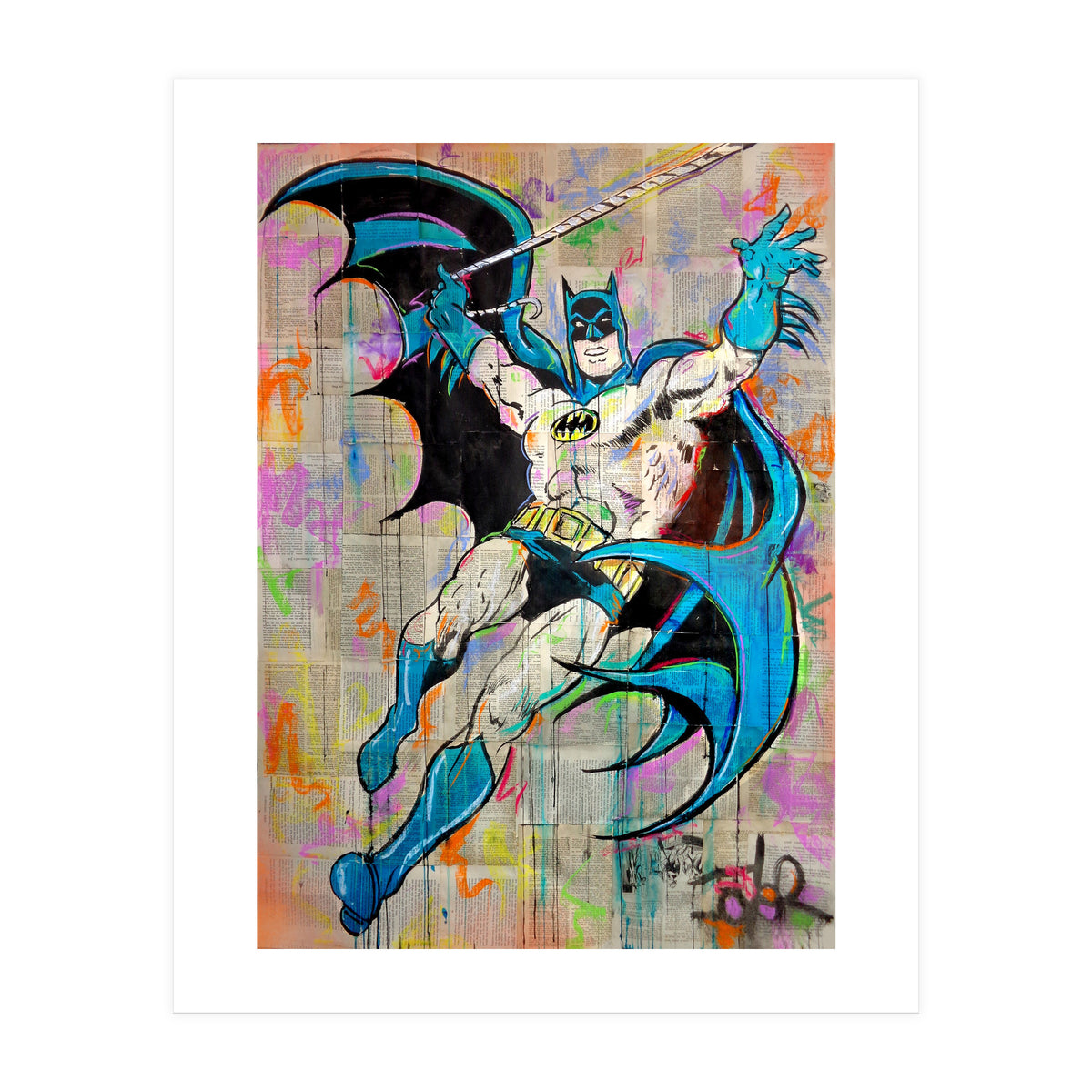 Pop Bat Hero (Print Only)