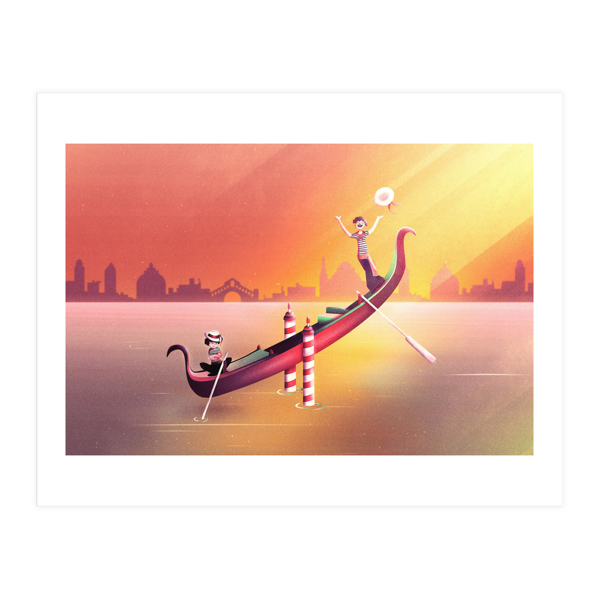 Venice Seesaw (Print Only)