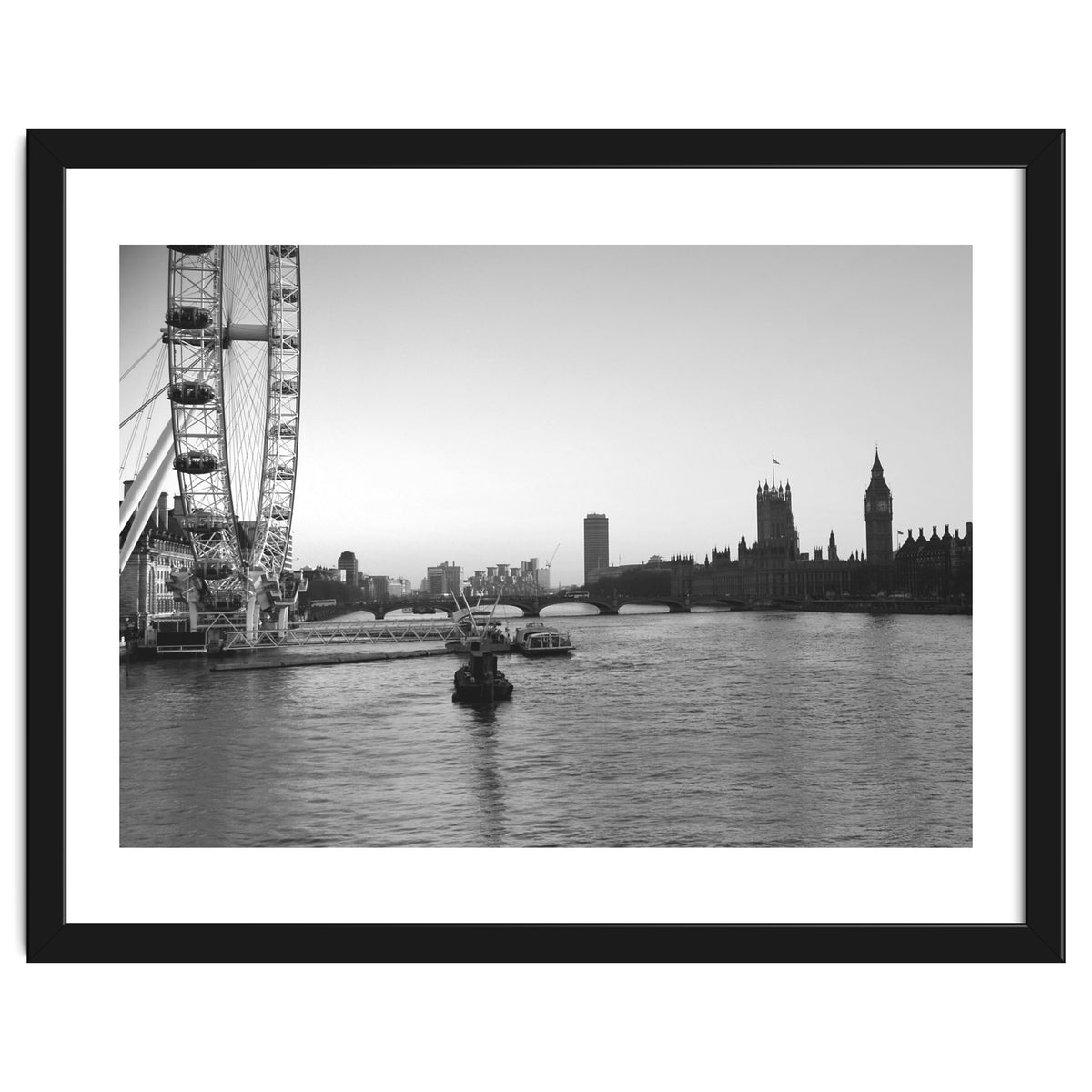 London River Thames, Big Ben House of Parliament
