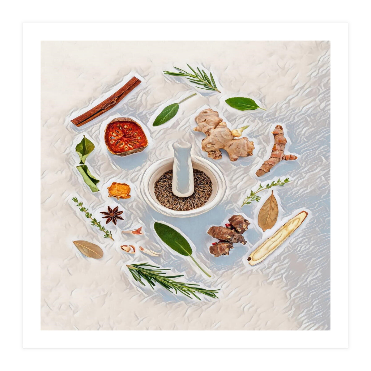 Healthy ingredients  (Print Only)