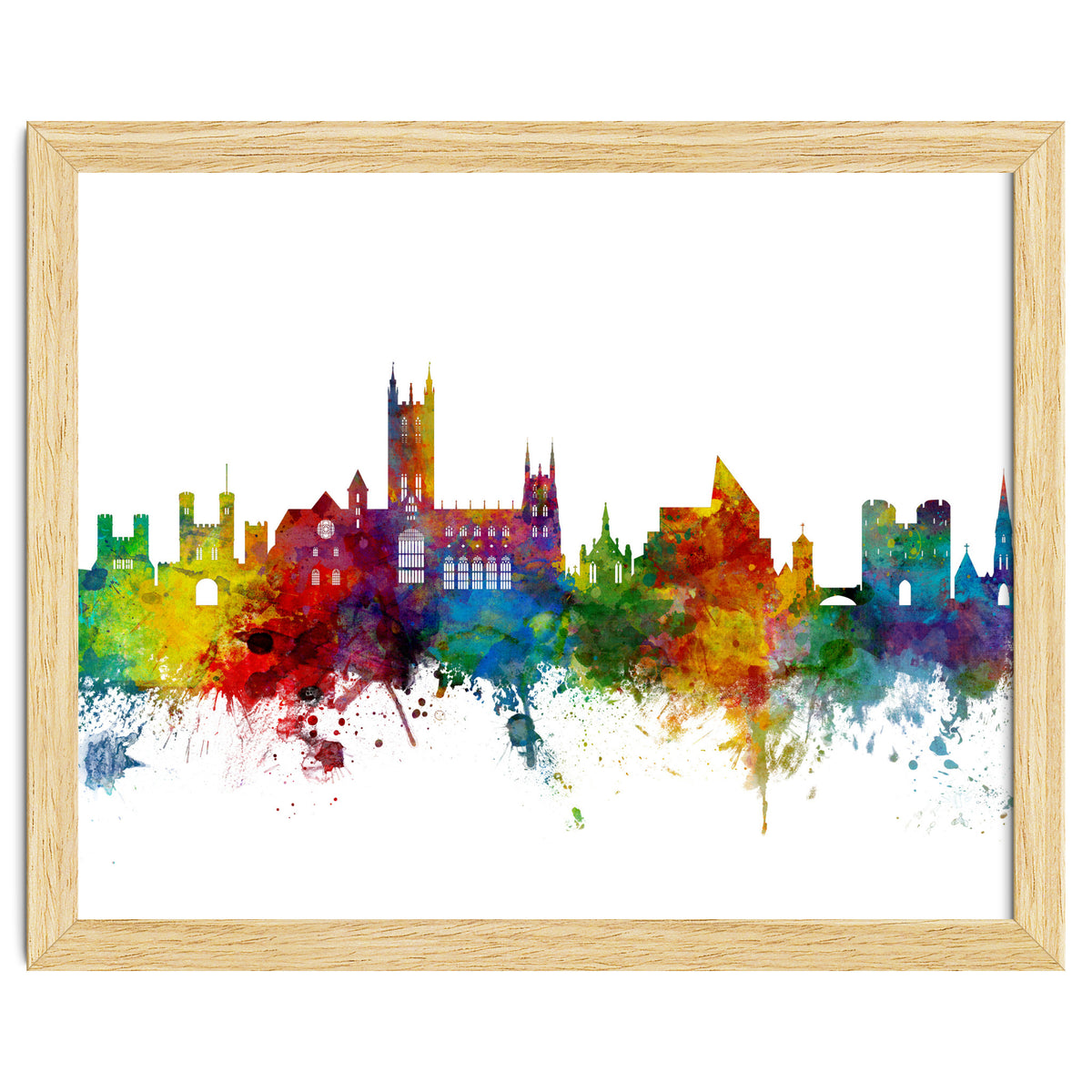 Canterbury England Skyline