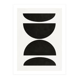 ABSTRACT AND GEOMETRIC SHAPES 03BW (Print Only) thumbnail