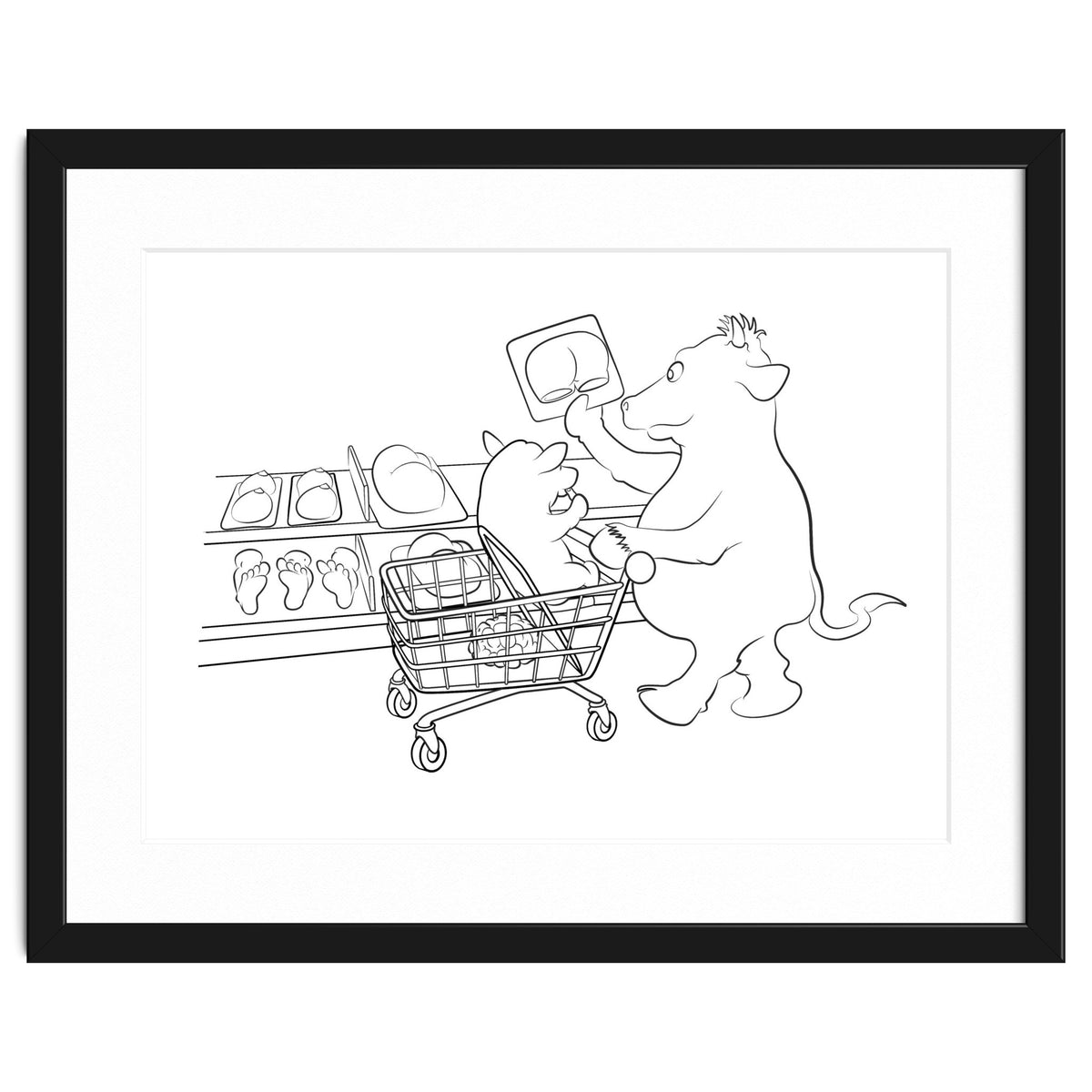 Supermarkey Cow Mandos