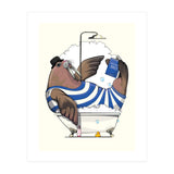 Walrus in the Bath (Print Only) thumbnail