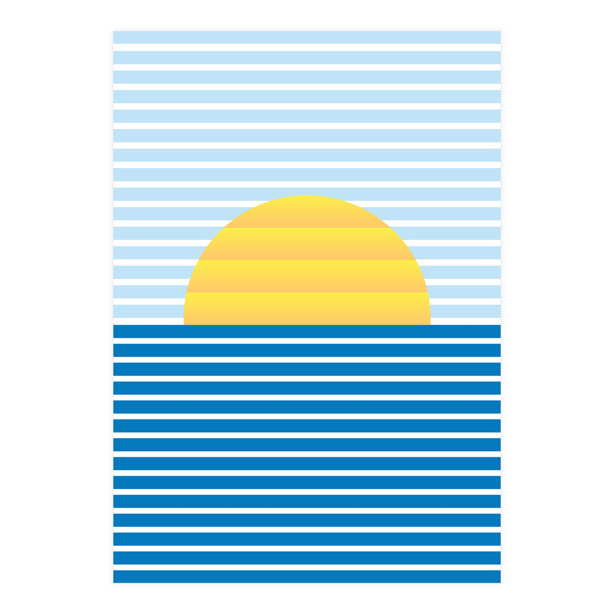 Minimalist landscape I (Print Only)