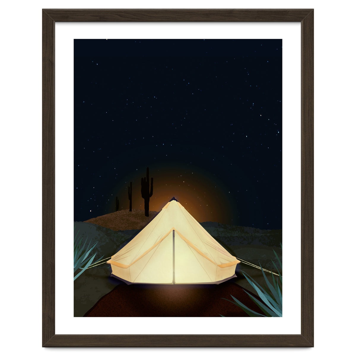 Tent at Night