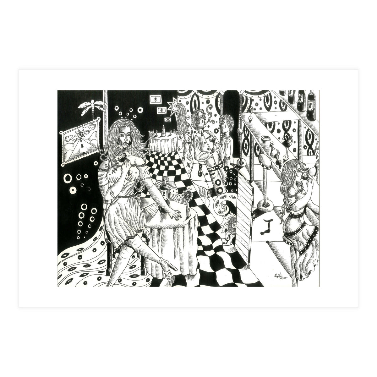 At The Bar (Print Only)