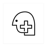 Head Plus_White (Print Only) thumbnail