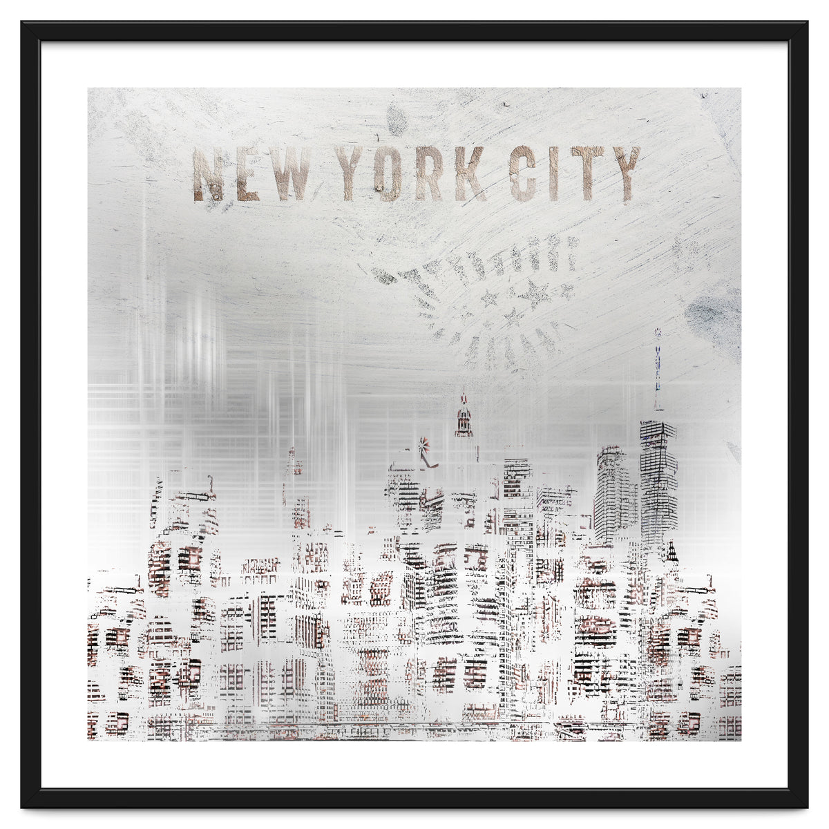 MODERN ART New York City Skylines
