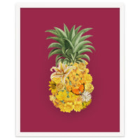 Pineapple Floral Pink