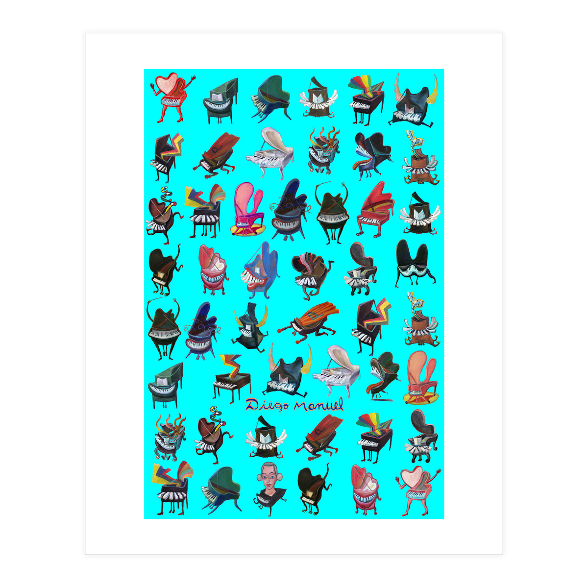 Pianos Pianos 2 (Print Only)