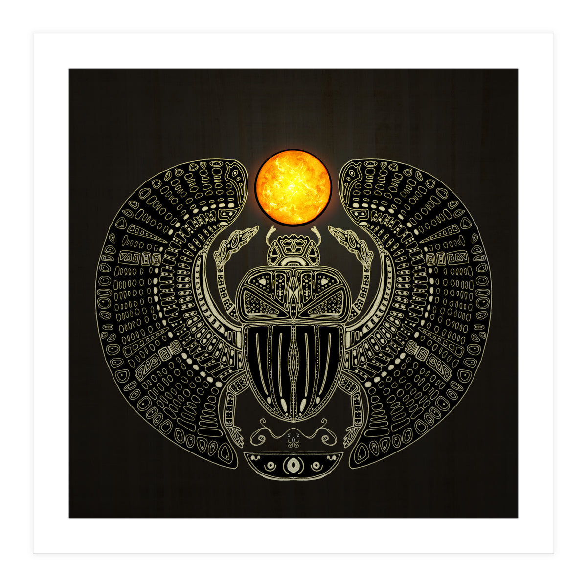 Sacred Scarab (Print Only)