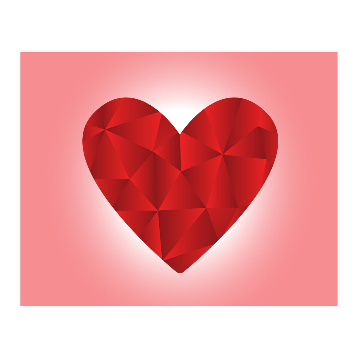 Heart Shaped Art (Print Only)