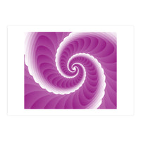 Abstract Pink Swirl  (Print Only)