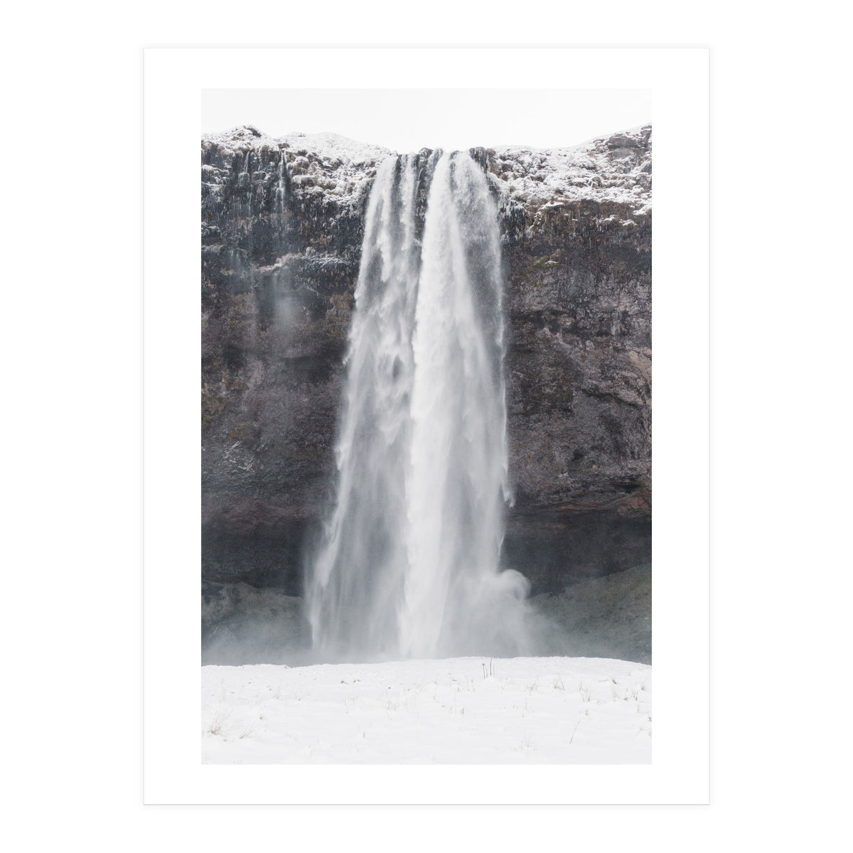 Seljalandsfoss Waterfall Iceland 1 (Print Only)