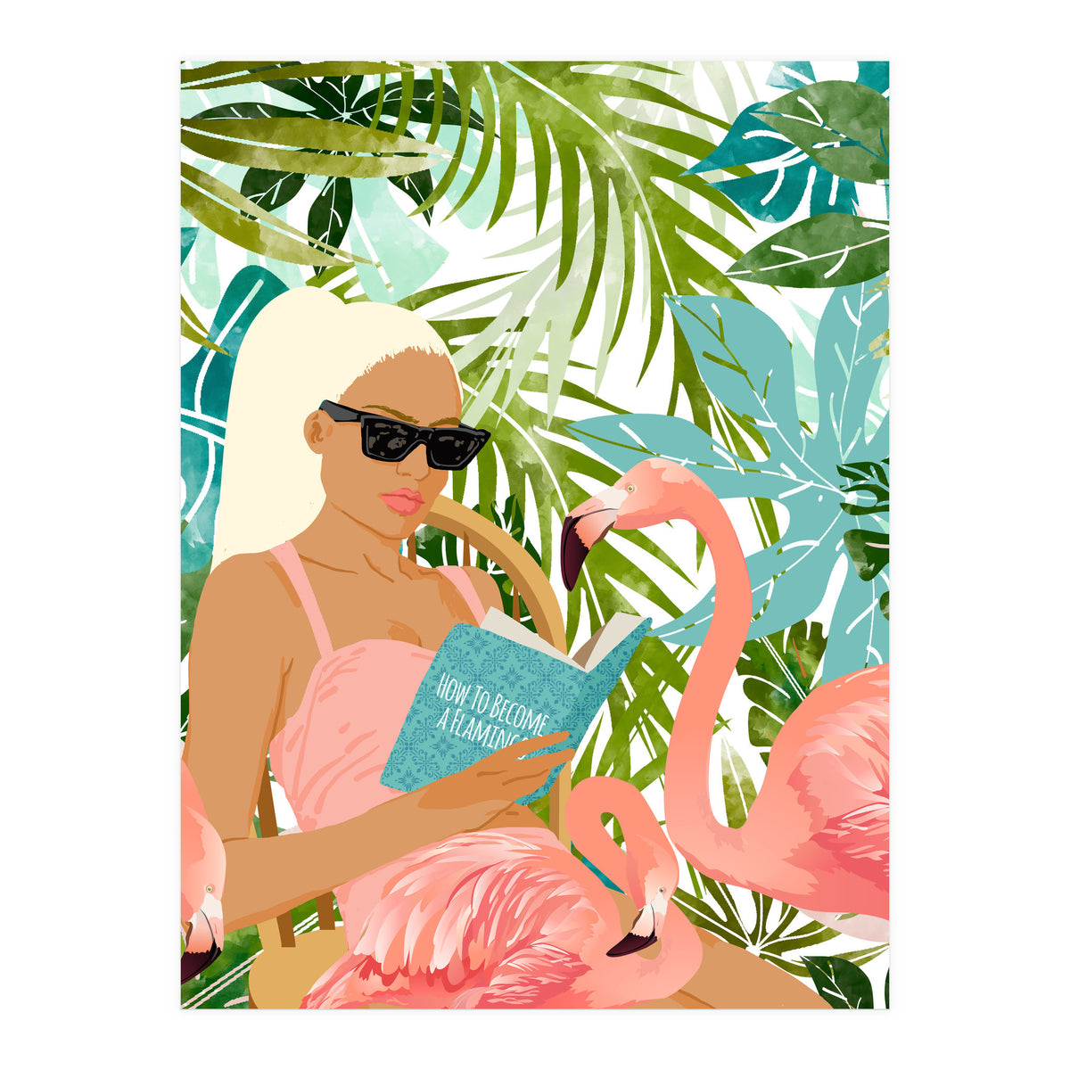 How To Become A Flamingo (Print Only)