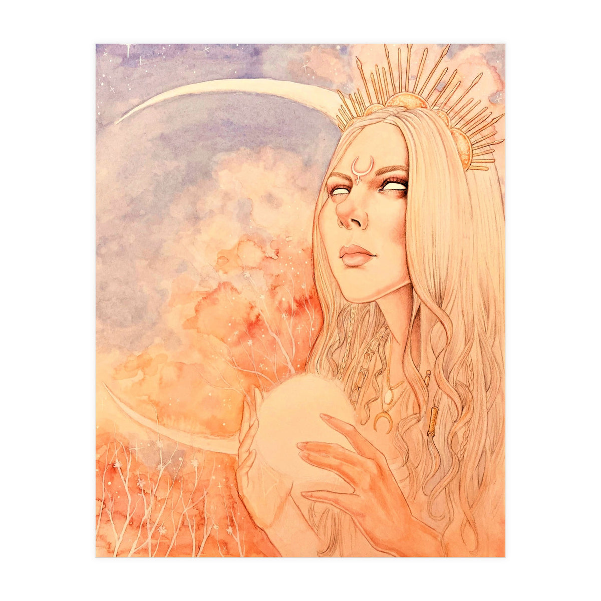 Moon Goddess (Print Only)