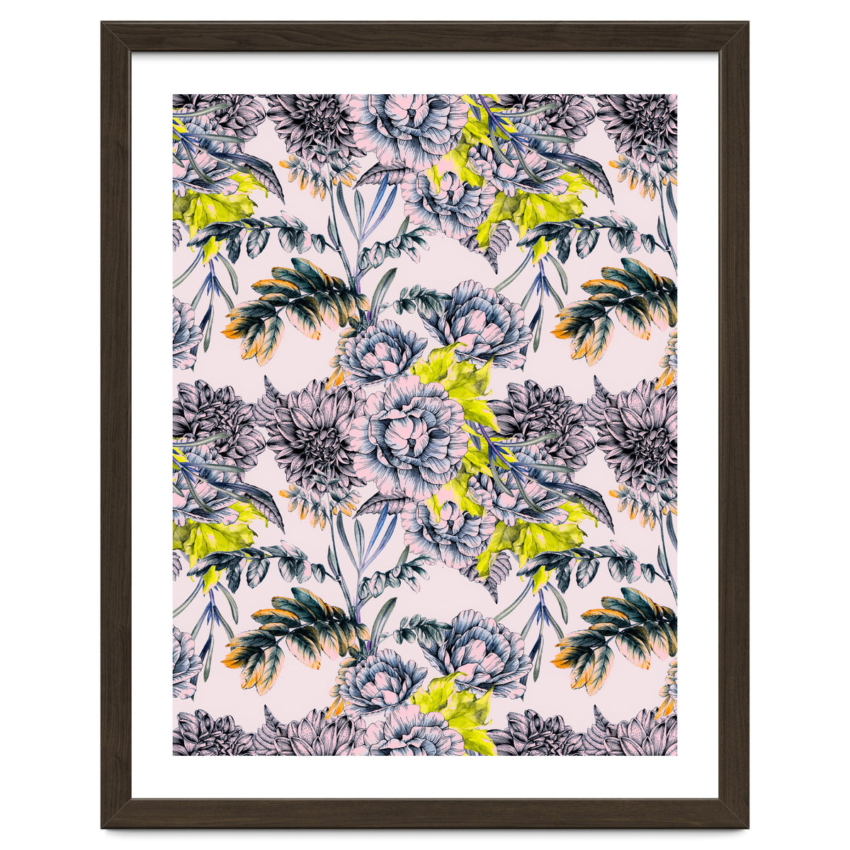 Flowering blooming in pink