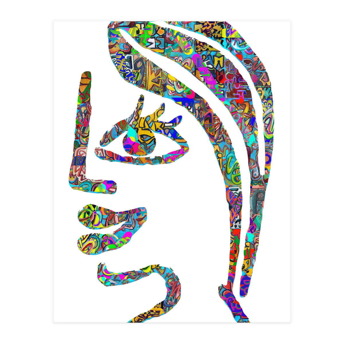 Graffiti Digital 12 2022 D 4  (Print Only)