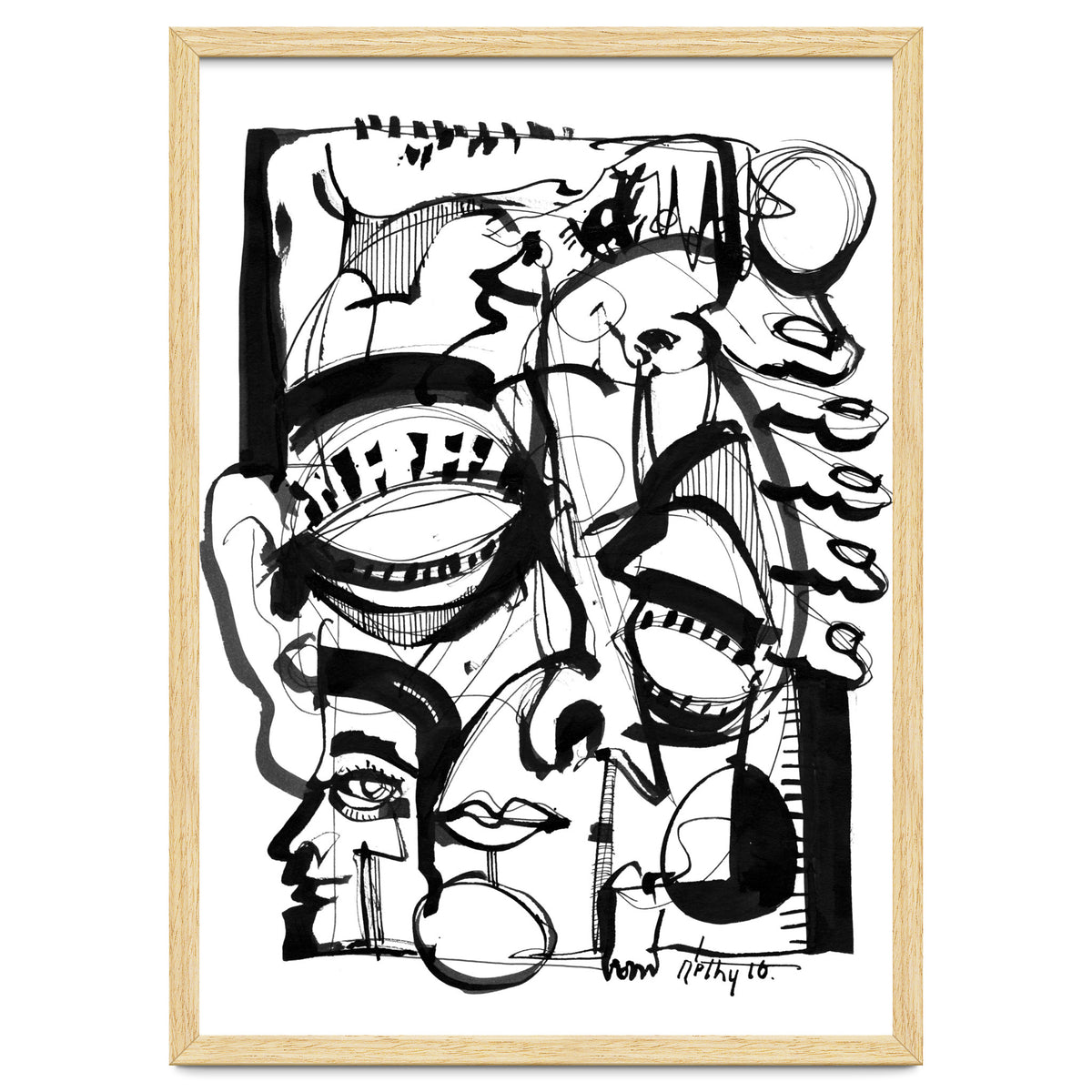 Weird Sensation - b&w