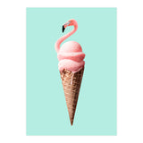 Flamingo Cone (Print Only) thumbnail