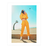 The Girl In Yellow Joggers (Print Only) thumbnail