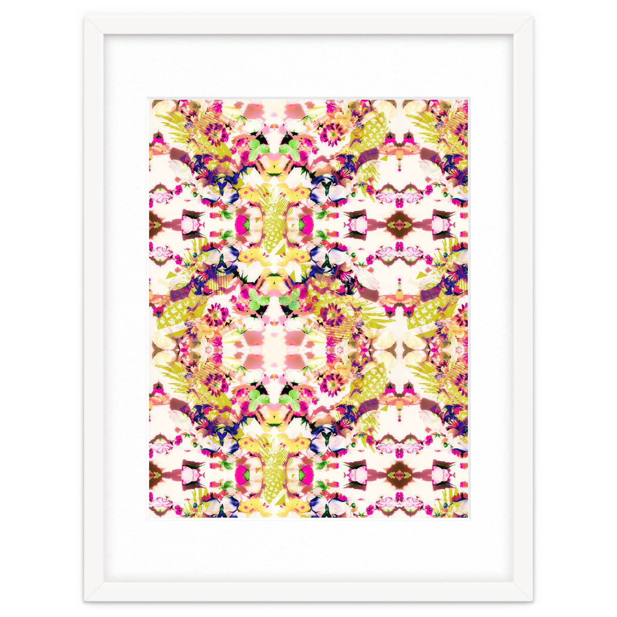 Painting mosaic - Abstract nature